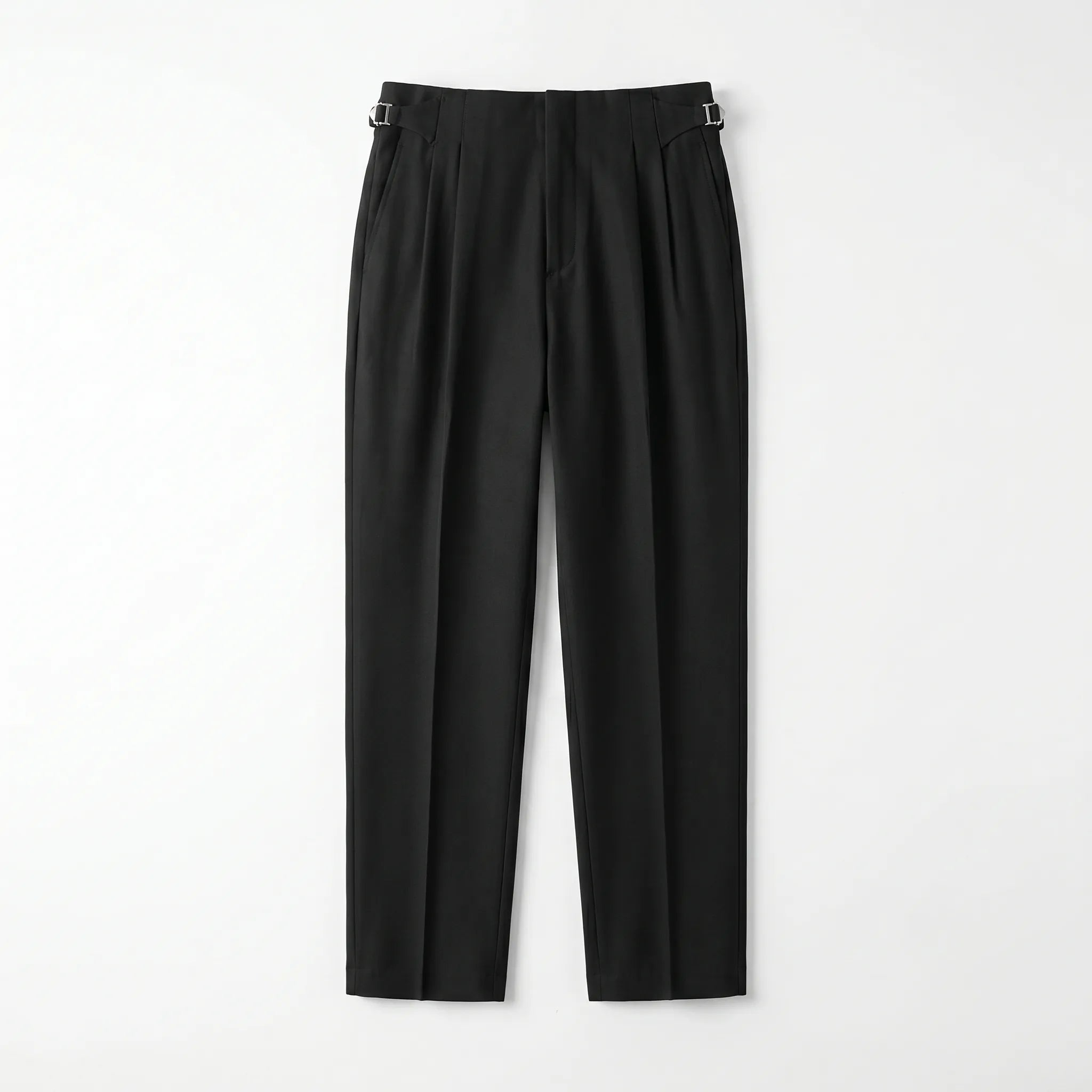 Celrien | High Waist Wide Leg Trousers With Tucks
