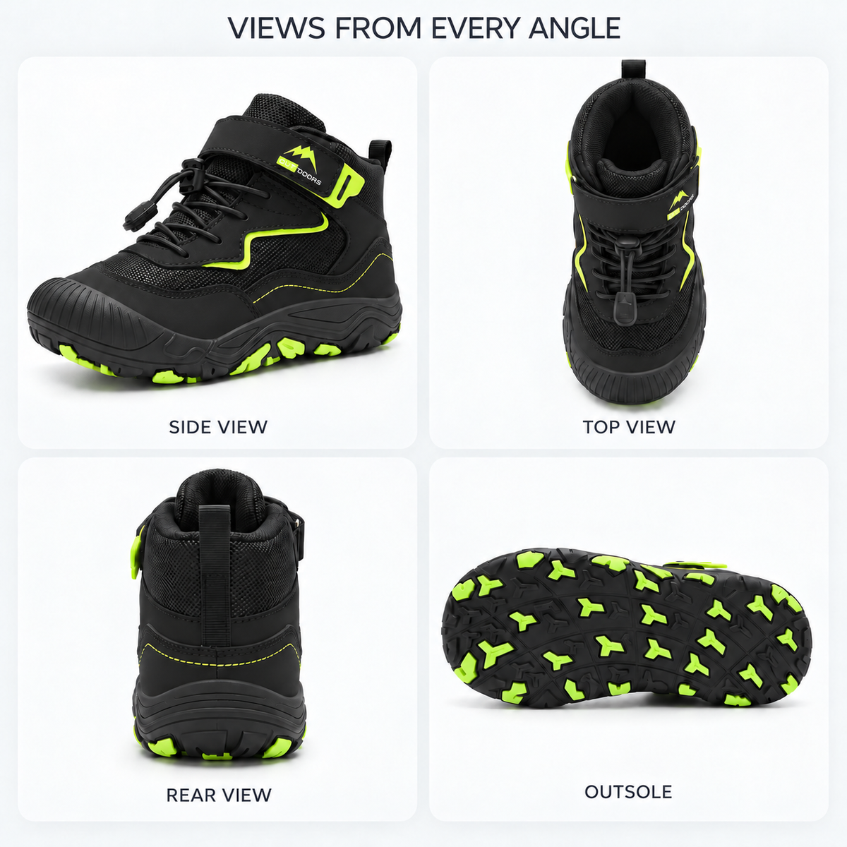 Celrien | Kids Mid-High Hiking Boots