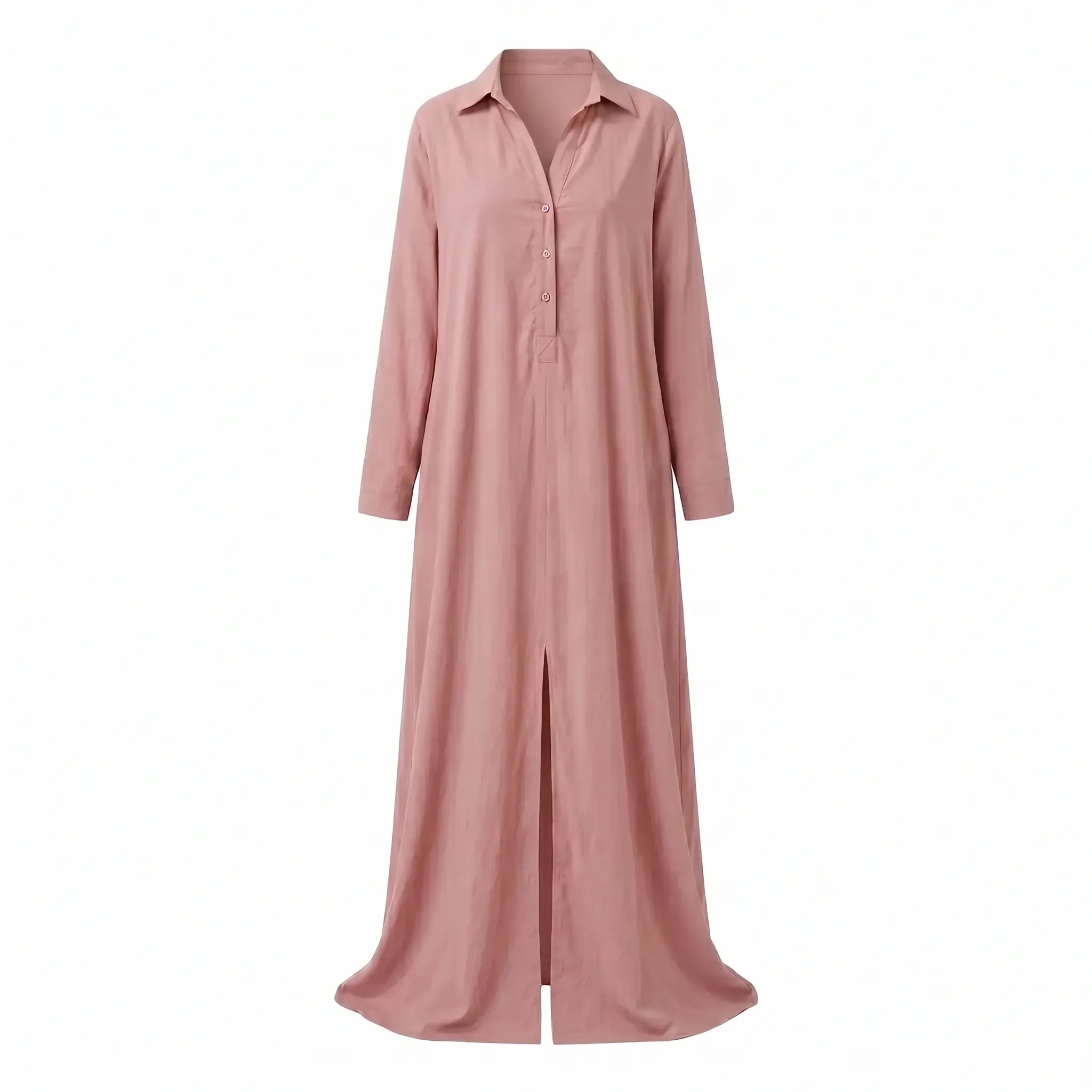 Celrien | Long Sleeve Shirt Dress