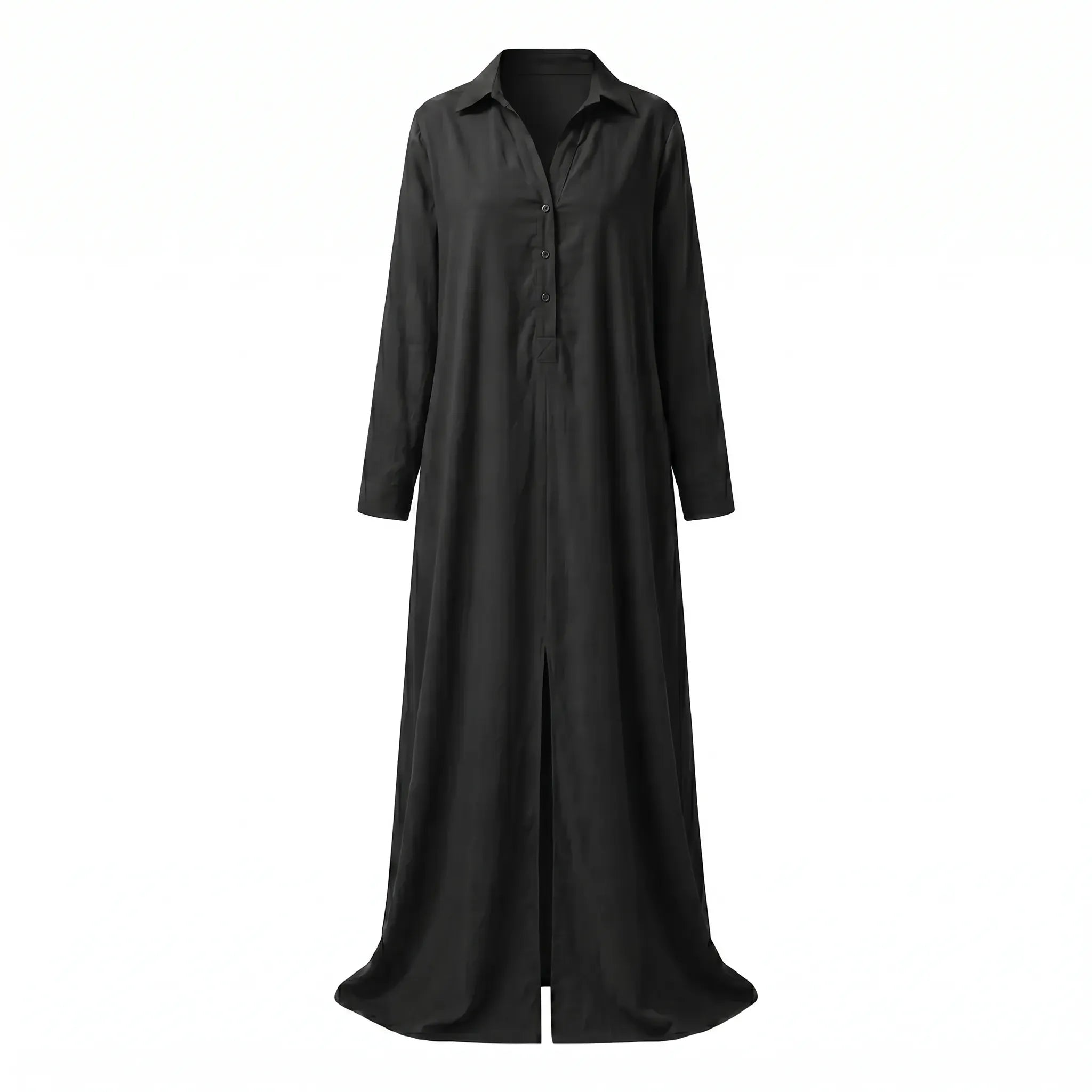 Celrien | Long Sleeve Shirt Dress