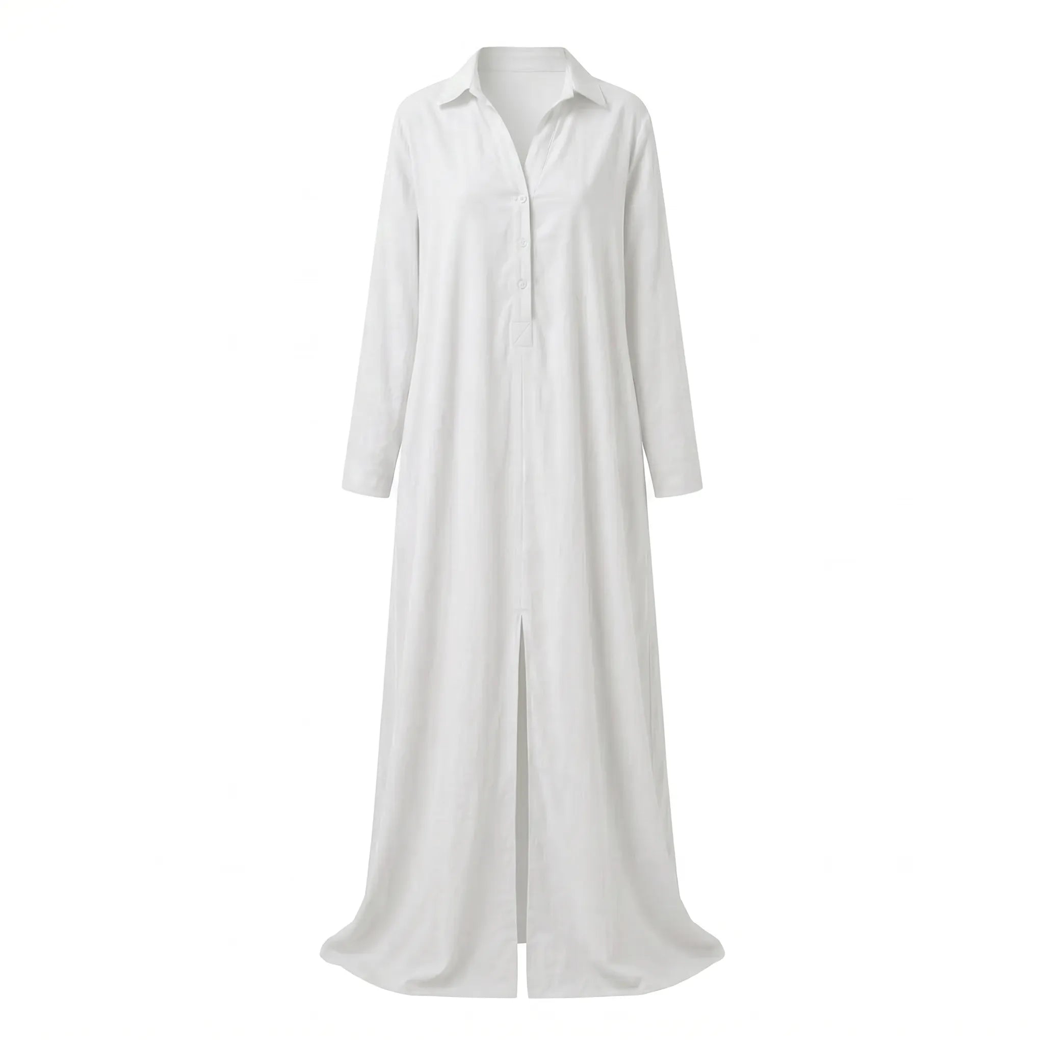 Celrien | Long Sleeve Shirt Dress