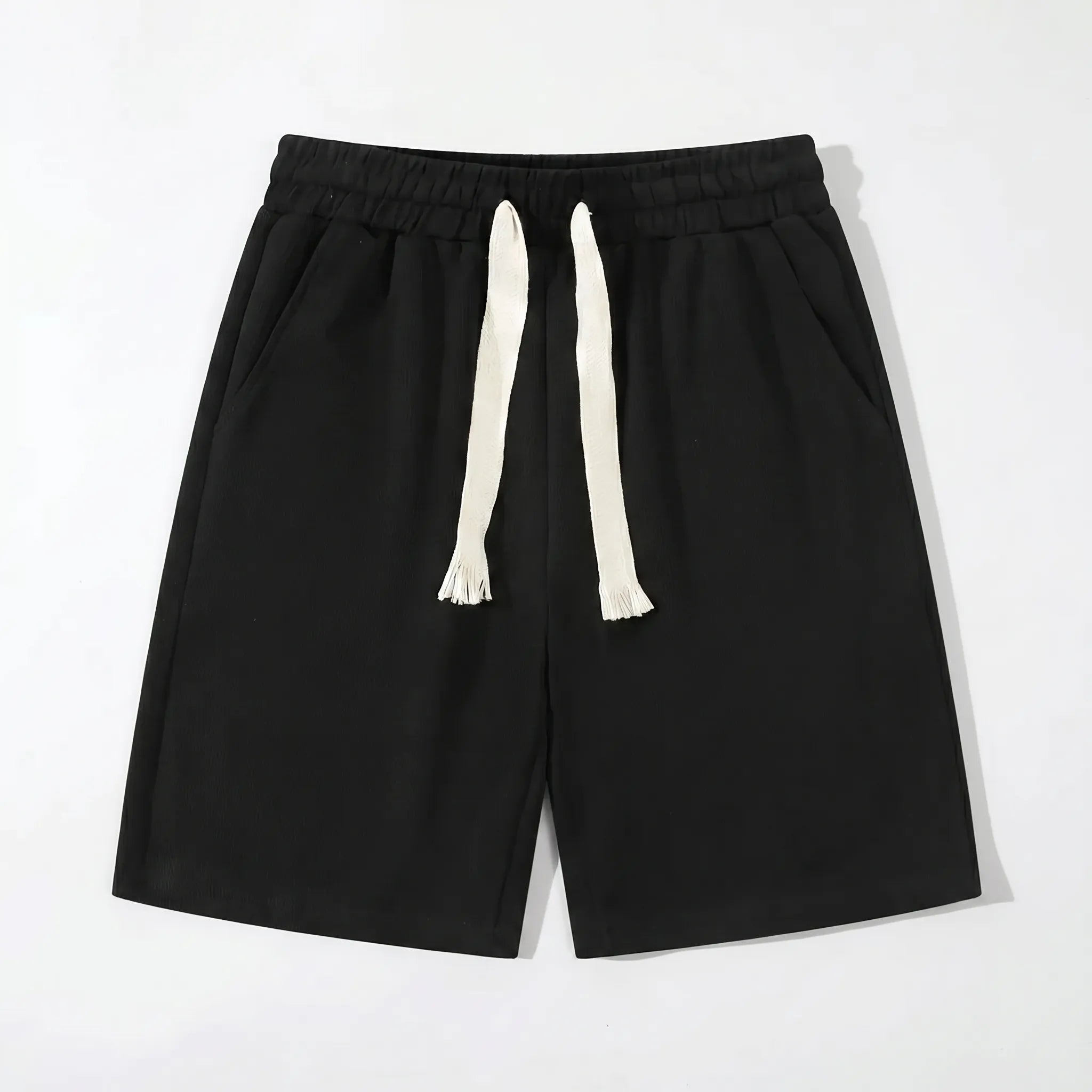 Celrien | Loose Fit Elastic Waistband Shorts