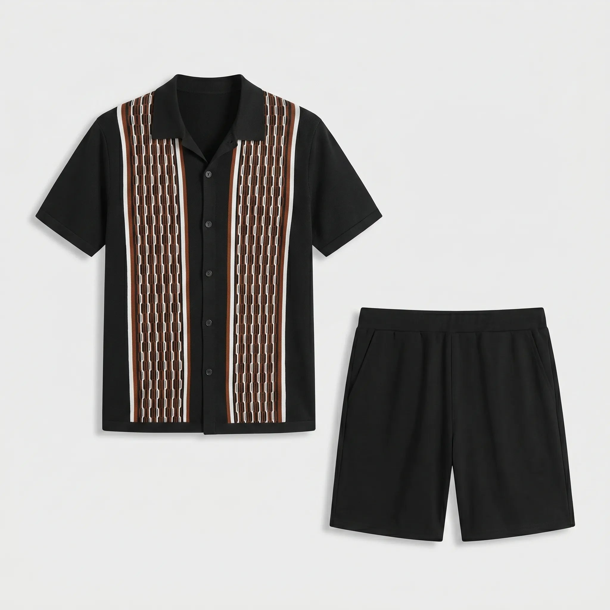 Celrien | Men's Knitted Two-Piece Set