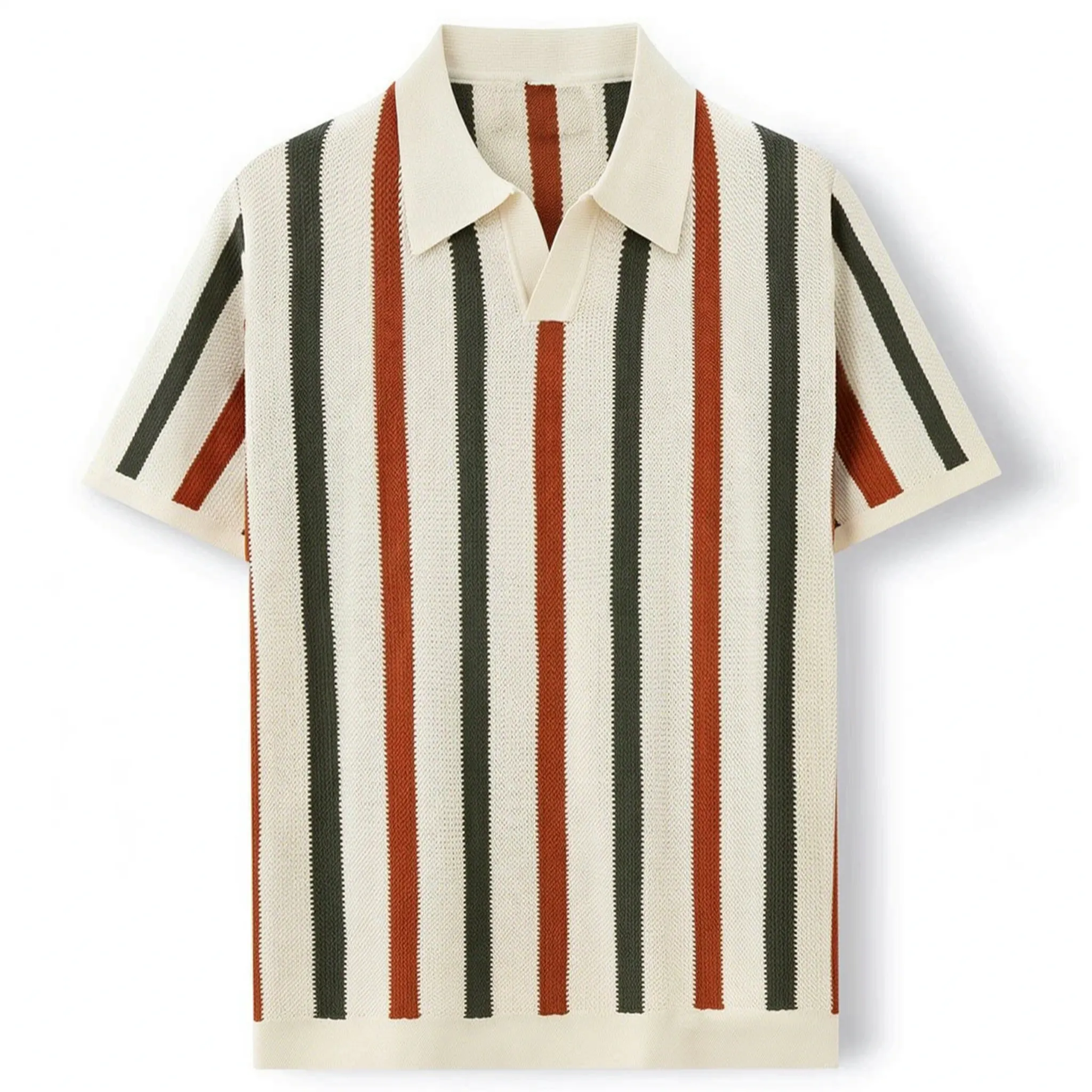 Celrien | Men's Striped Knit Shirt
