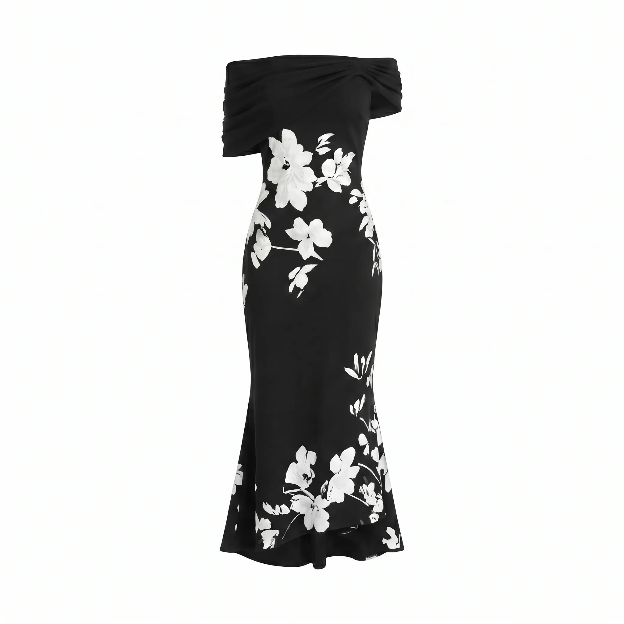 Celrien | Off-The-Shoulder Floral Dress