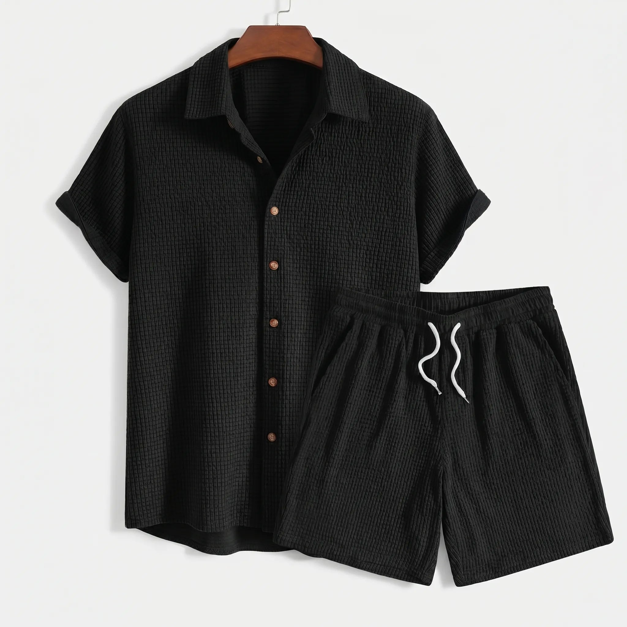 Celrien | Short Sleeve Button-Down Shirt