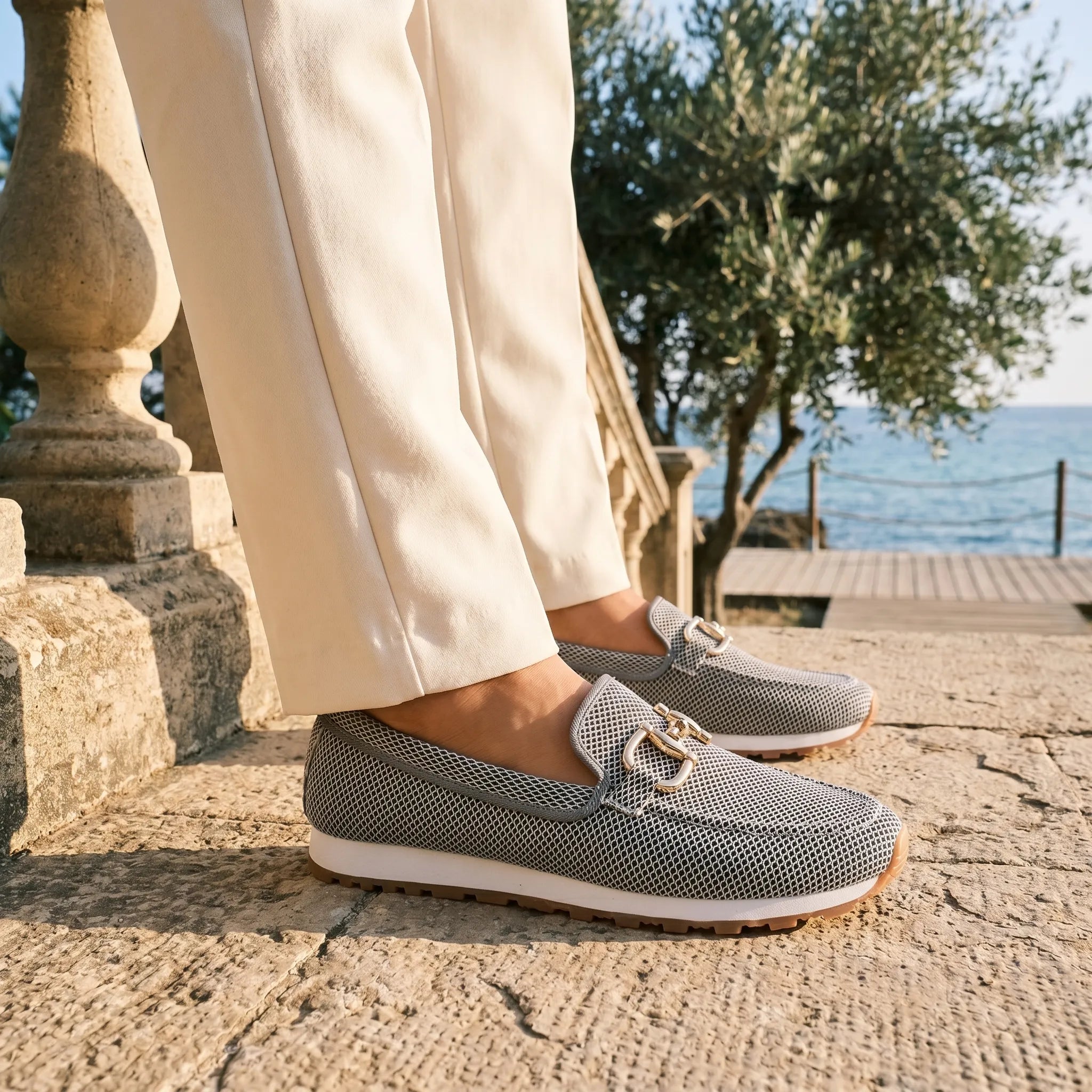 Celrien | Slip-On Mesh Loafers