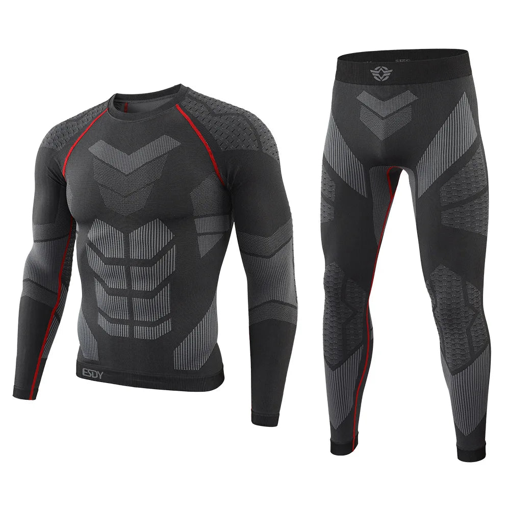 Celrien | Strateron Seamless Knit Cold Weather Base Layer Set