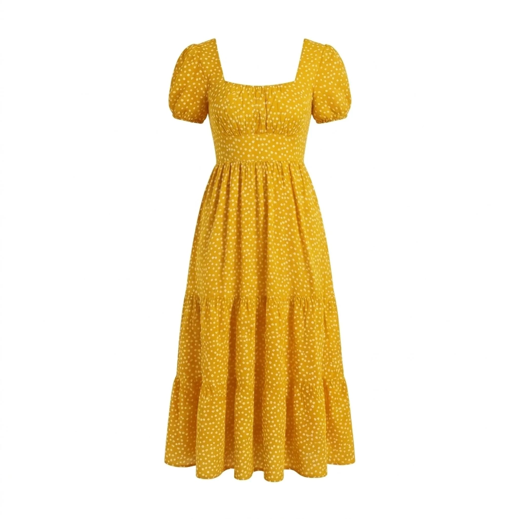 Celrien | Tiered A-Line Midi Dress