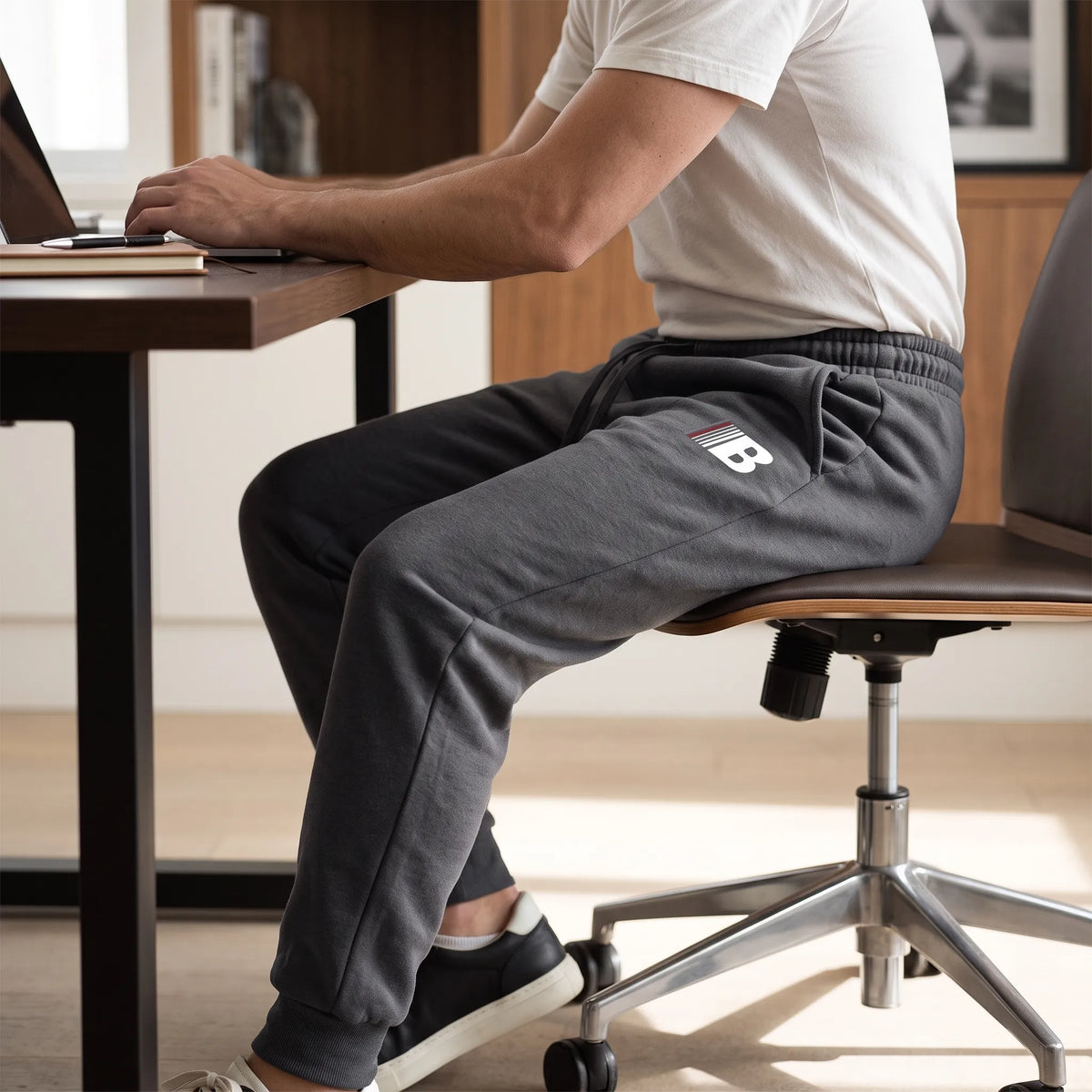 Celrien | Velvorn Men Athletic Knit Full Length Sweatpants