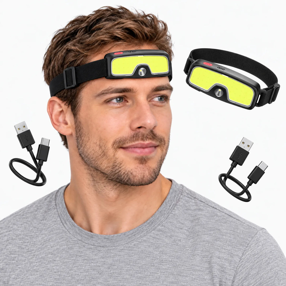 Celrien | VisorGlow Rechargeable LED Headlamp