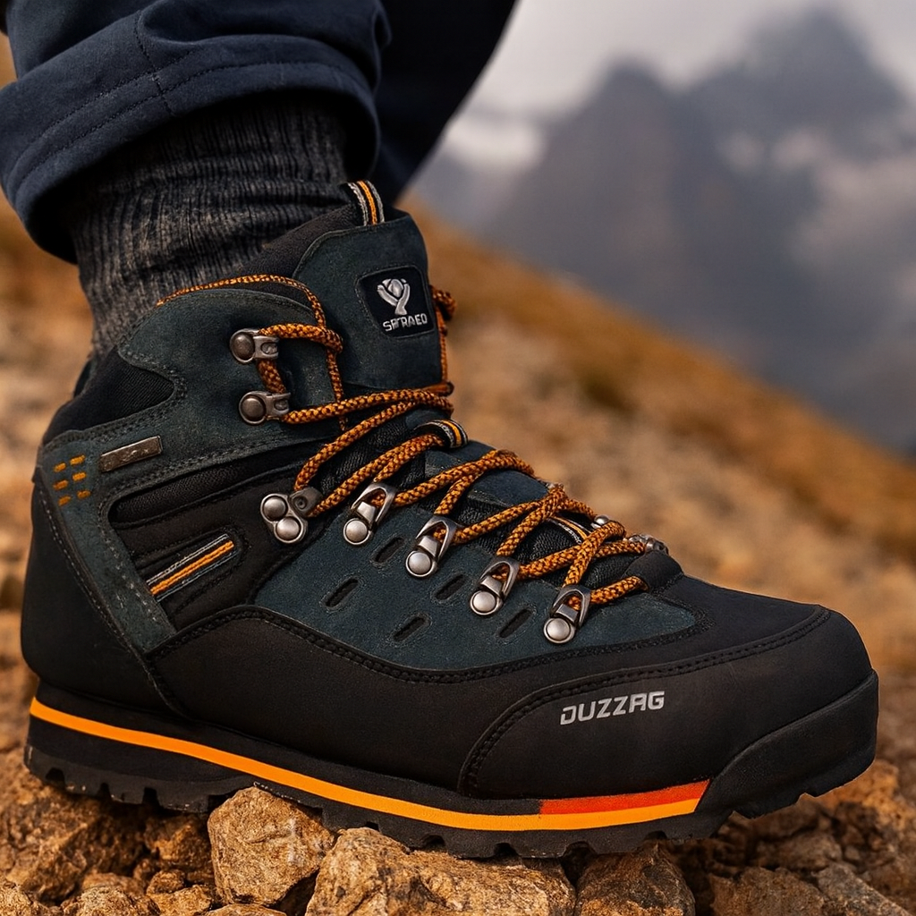 Celrien | BergStride Men's Hiking Boots Waterproof Non-Slip