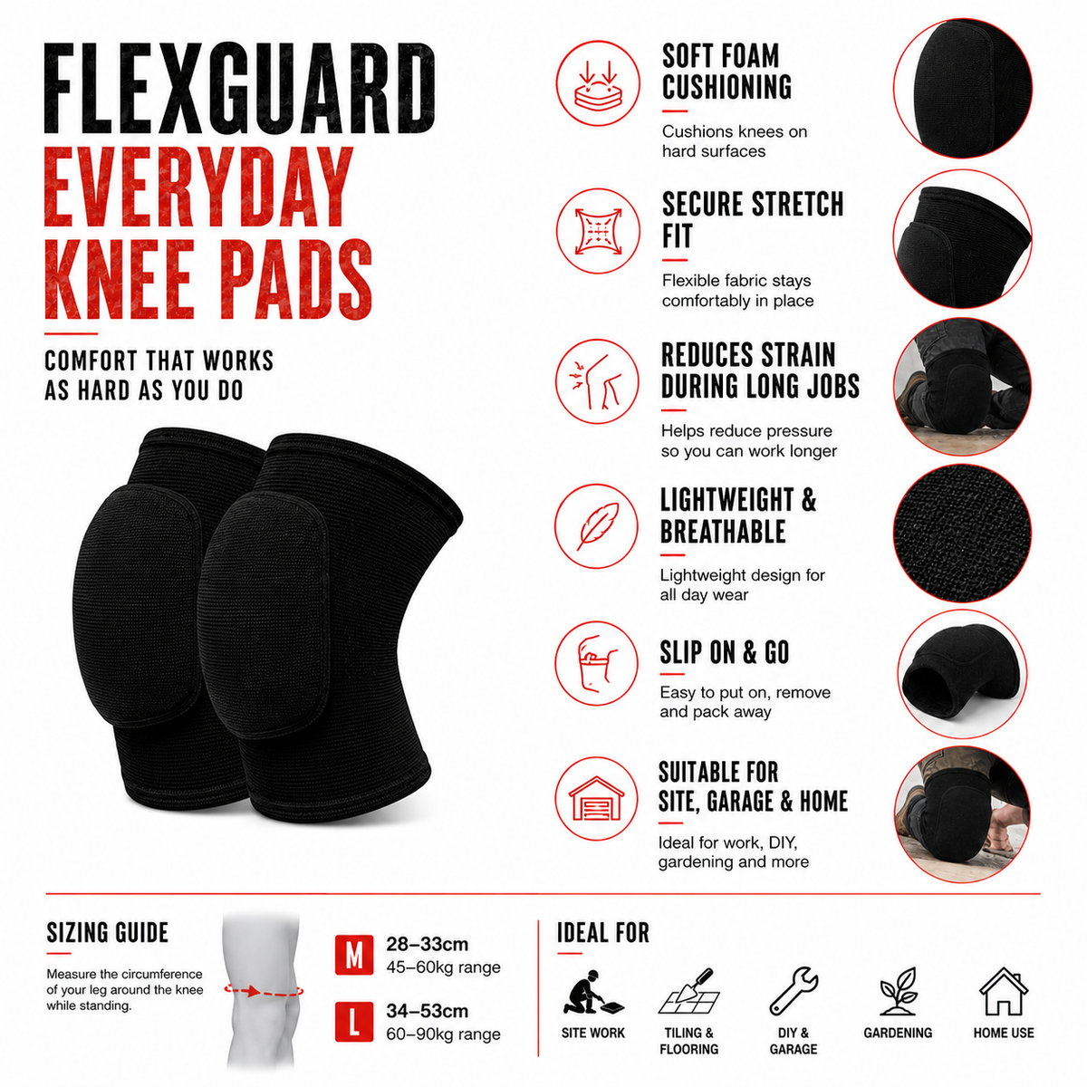 Everyday Work Knee Pads