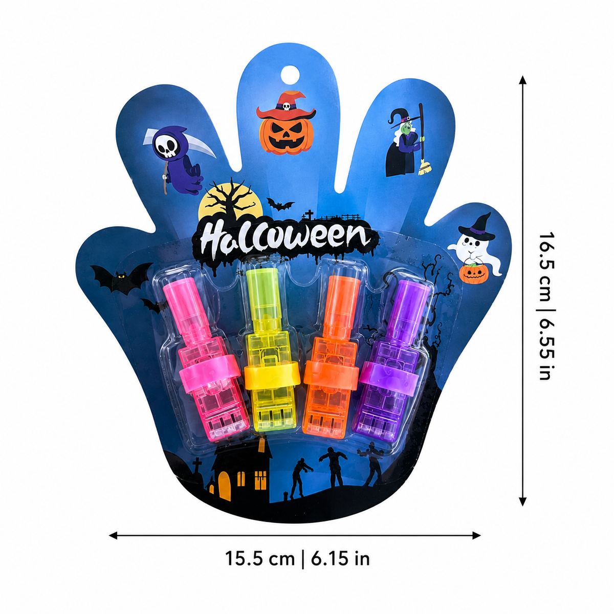 Ghost Glow Finger Projectors for Spooky Evenings