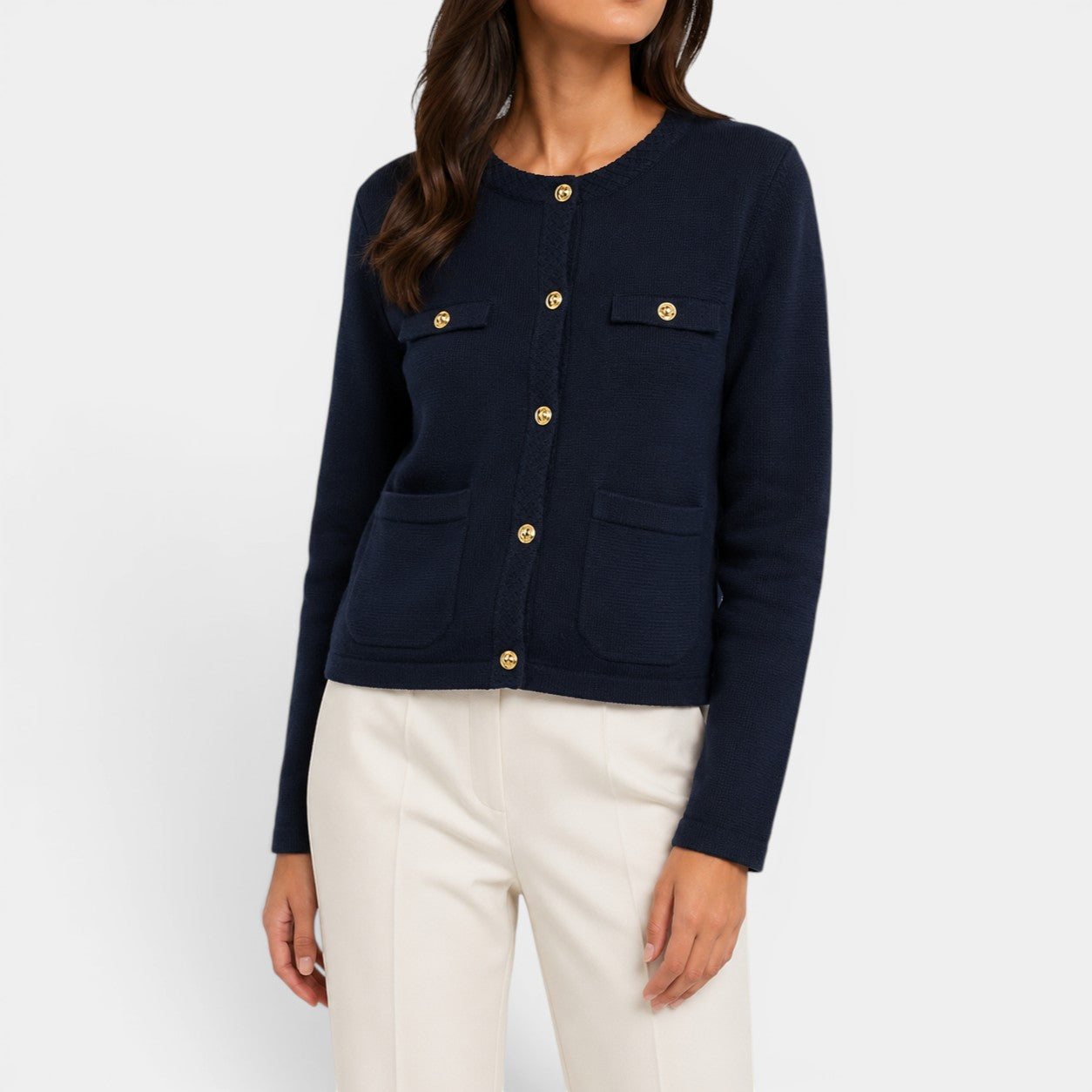 Celrien | Women’s Slim Fit Cardigan for Elegant Office Outfits