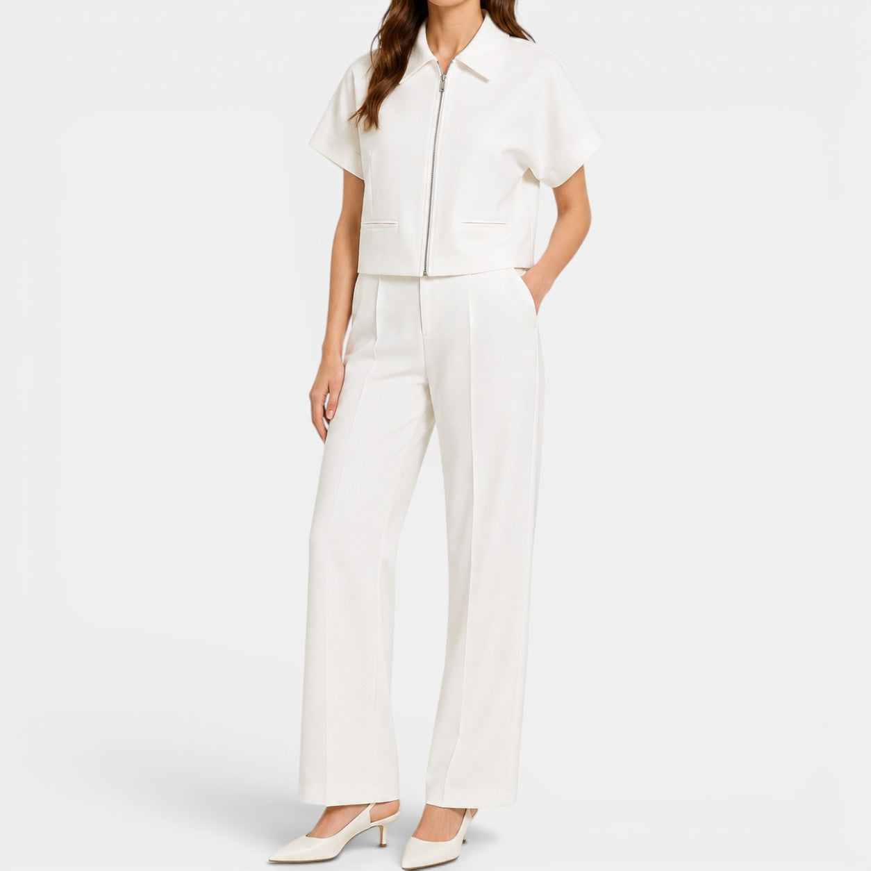 Celrien | Women’s Summer Two Piece Set Shirt and Pants Lightweight