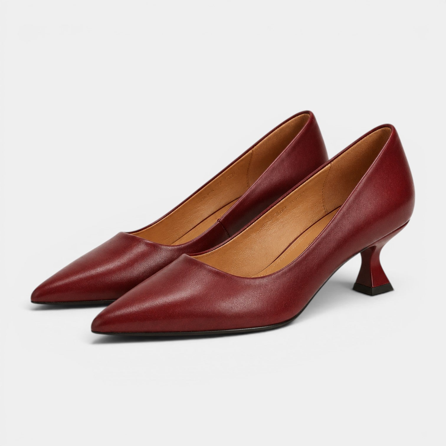 Celrien | Women’s Comfortable Pointed Toe Slip-On Heels Pumps