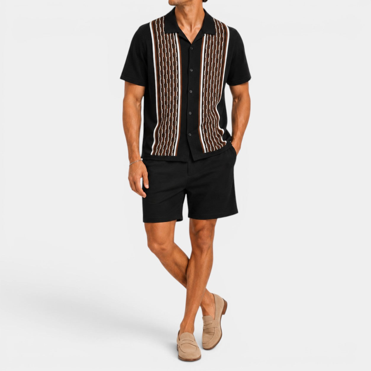 Celrien | Men's Mosaic Twoe-Piece Set