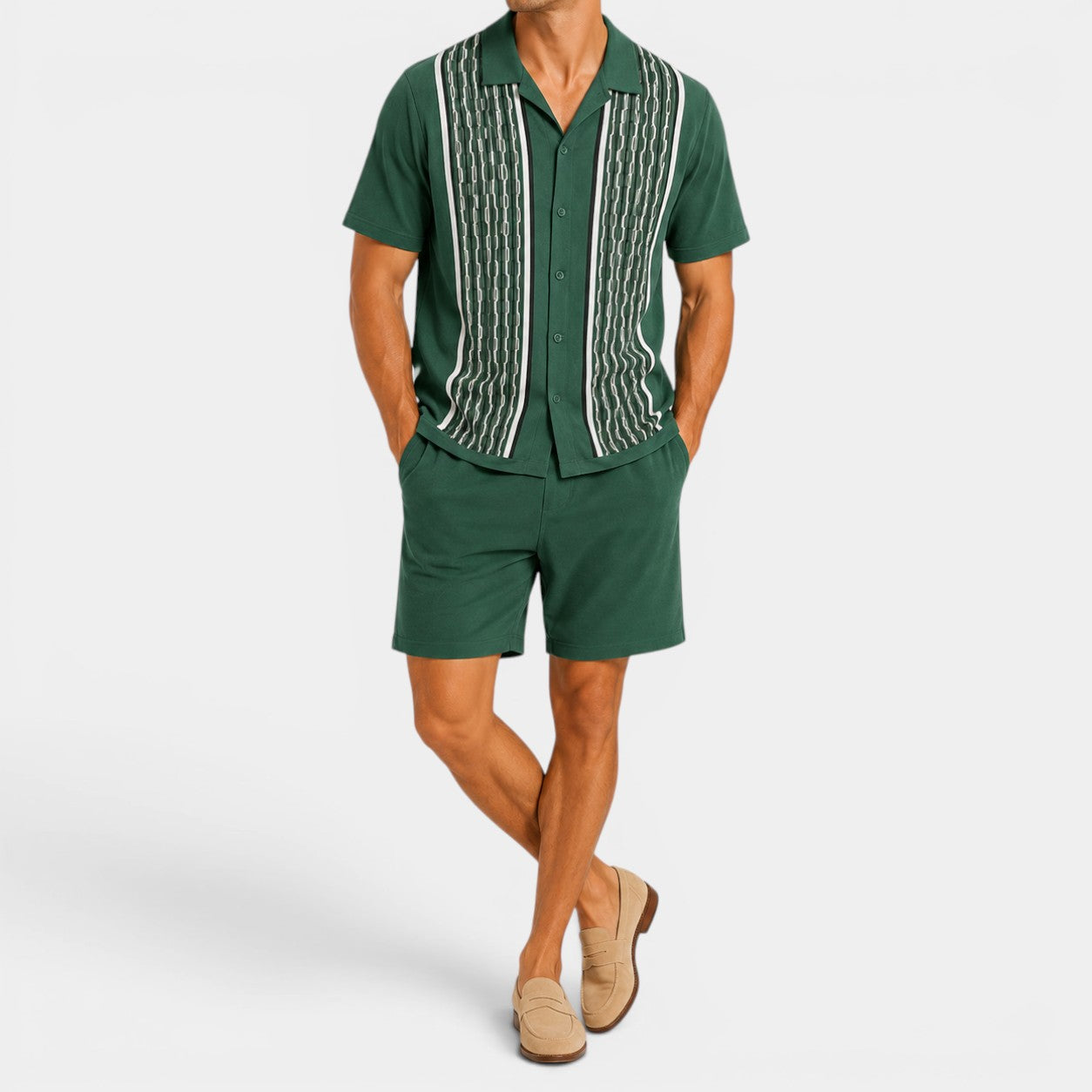 Celrien | Men's Mosaic Twoe-Piece Set