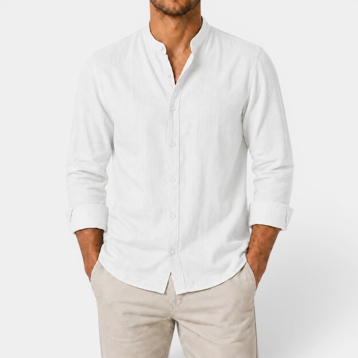 Celrien | Men's Relaxed Linen Shirt