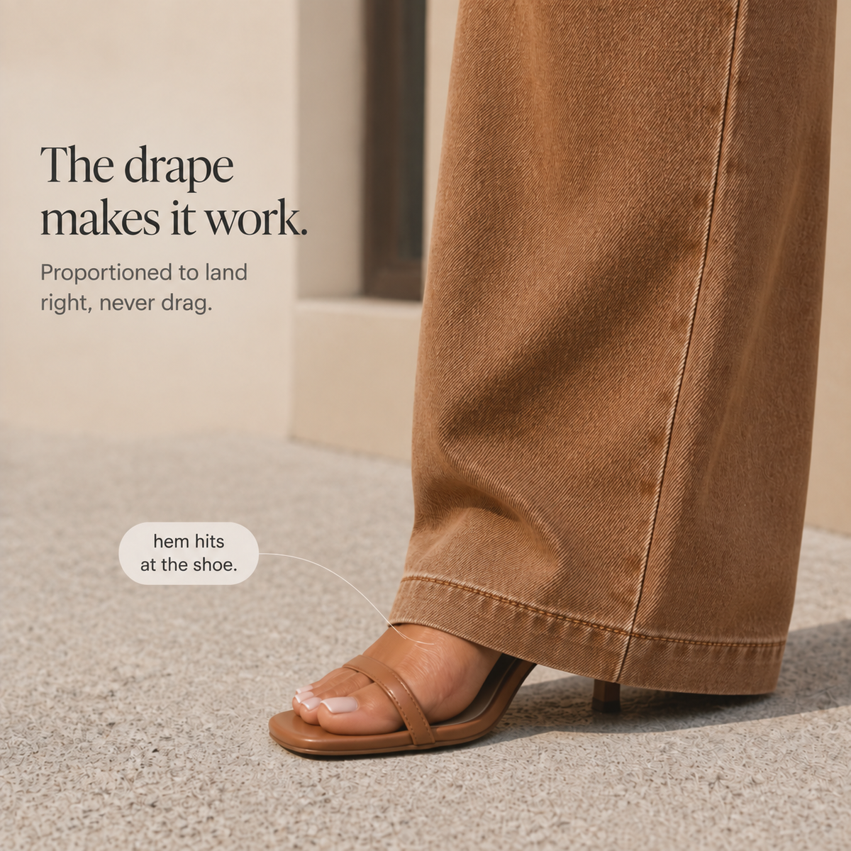 High-Rise Wide-Leg Vintage Wash Jeans