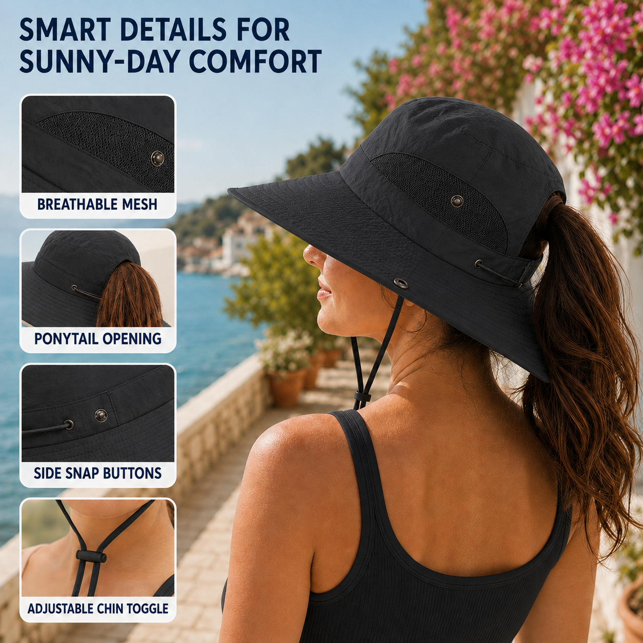 Celrien | Ventalis Wide-Brim Sun Hat