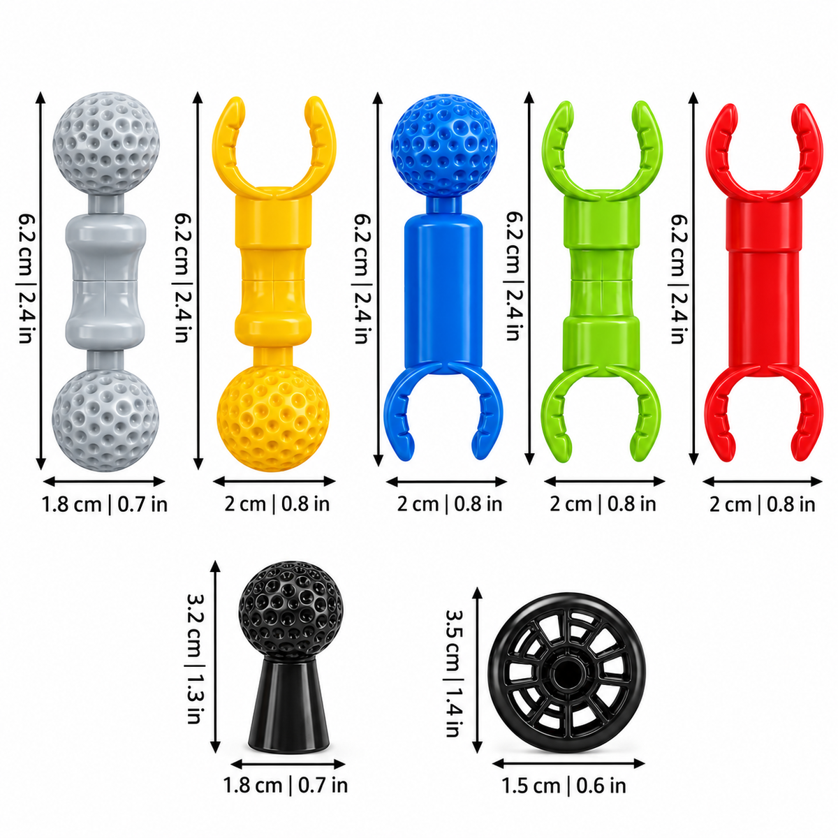Interlocking Building Blocks Set for Creative Kids