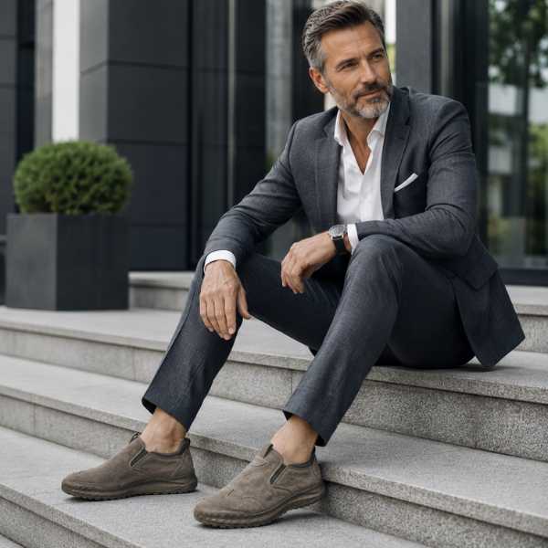 Men's Lightweight Shoes with Non-Slip Sole