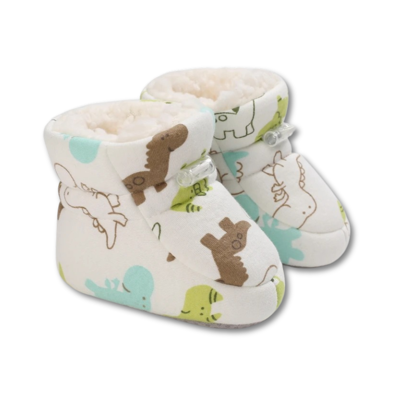 Non-Slip Baby Shoes with Elastic Cuffs