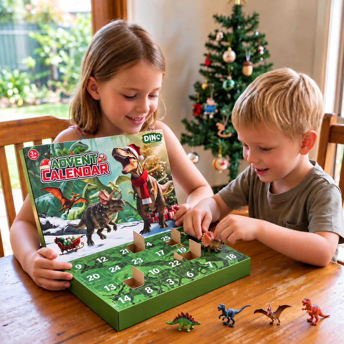 24-Days Dinosaur Advent Calendar