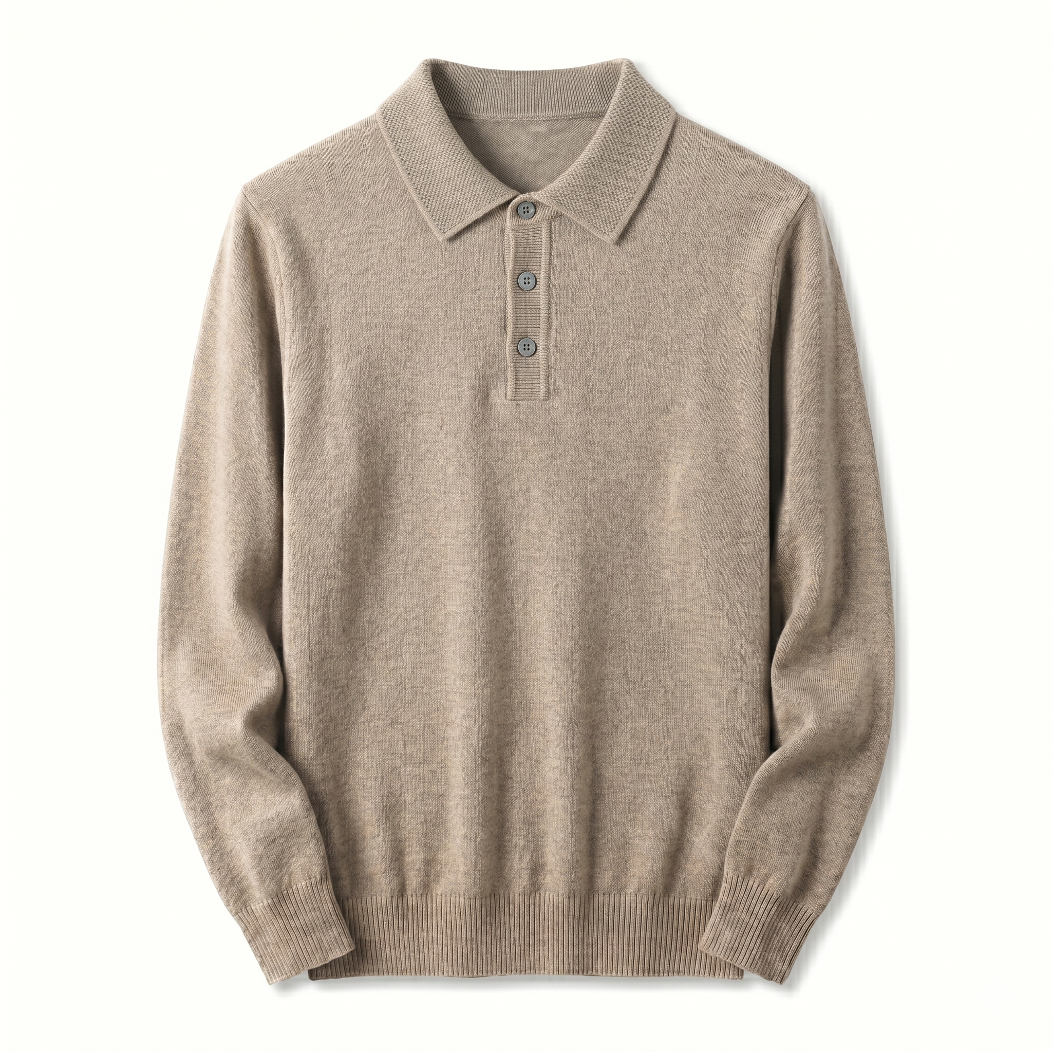 Celrien | Men’s Slim Fit Polo Sweater for Autumn Casual and Office Wear