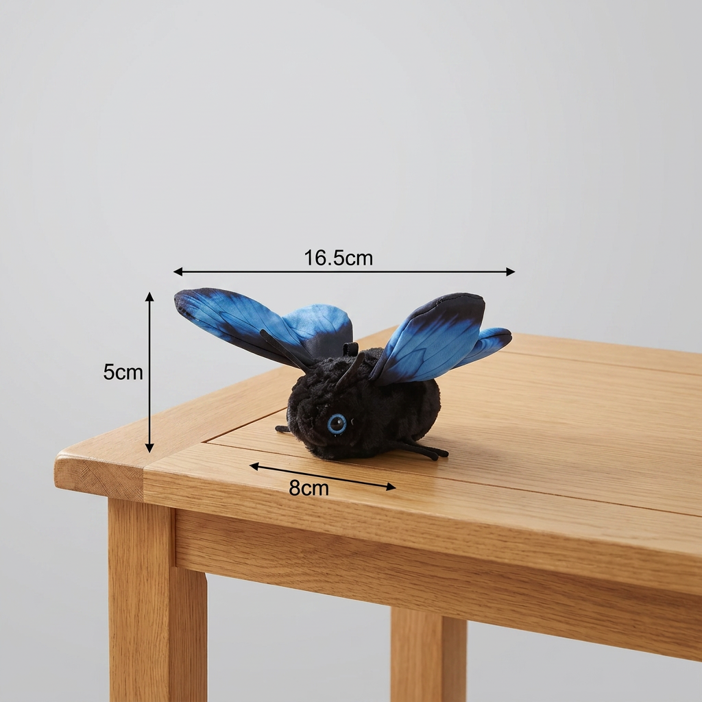 Interactive Fluttering Butterfly Cat Toy – Automatic Flying Teaser