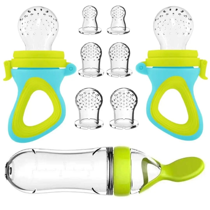 Easy-Grip Baby Feeders for Fresh Fruits and Teething Relief