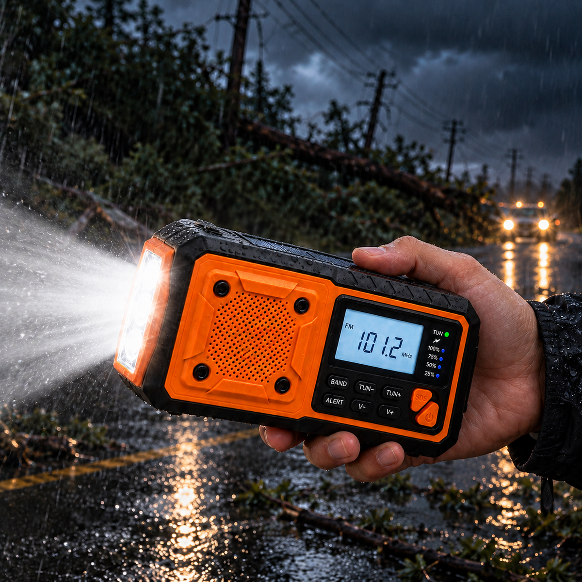 Celrien | Solavox Portable Emergency Crank Radio