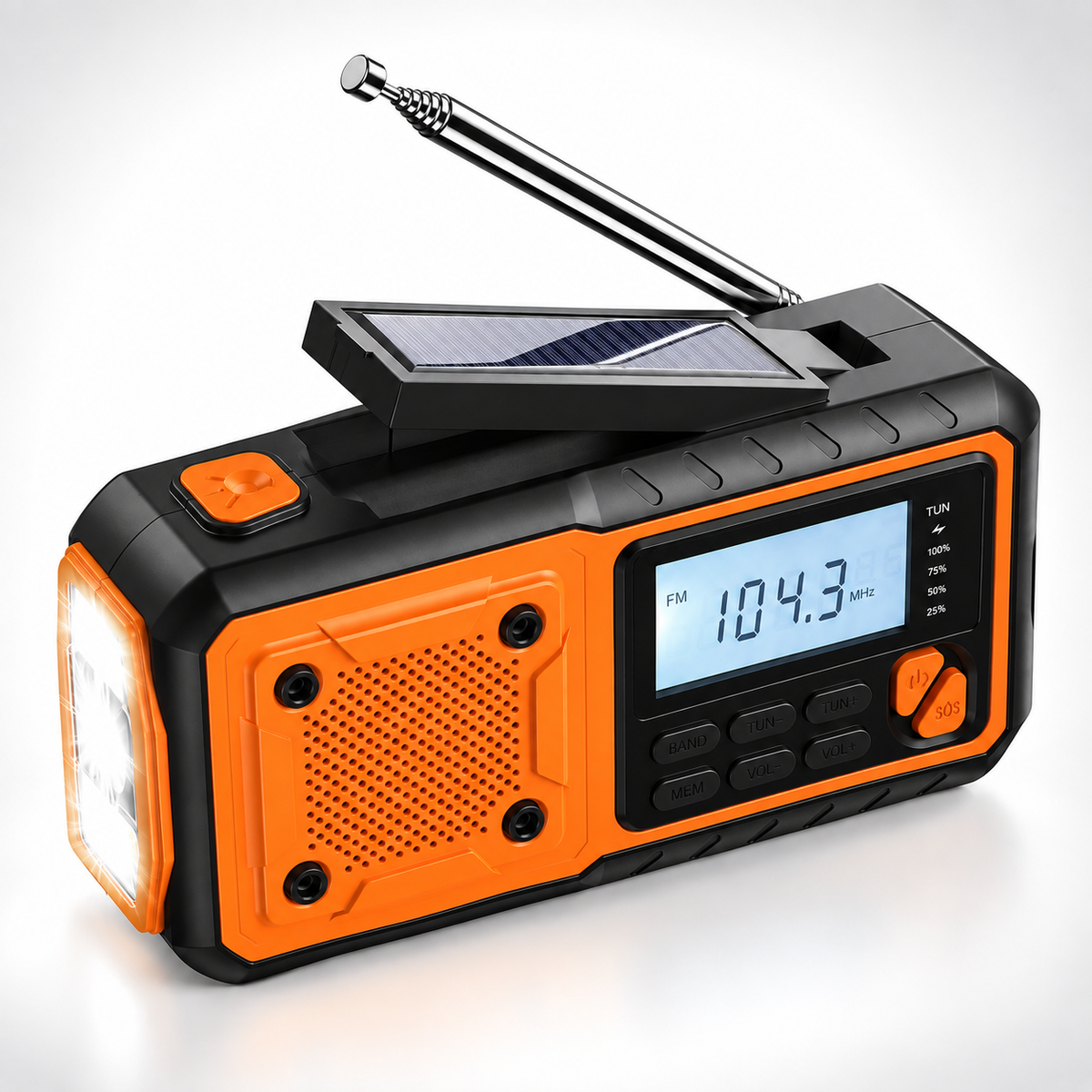 Celrien | Solavox Portable Emergency Crank Radio