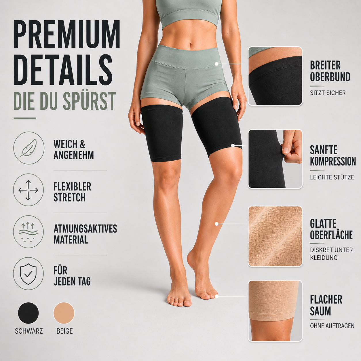 Celrien | Thighraze Ultra-Flat Compression Thigh Band