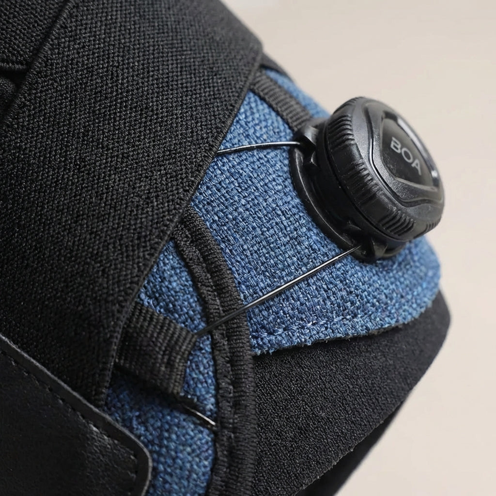 Compressing ankle support wrap with adjustable straps for sprain recovery