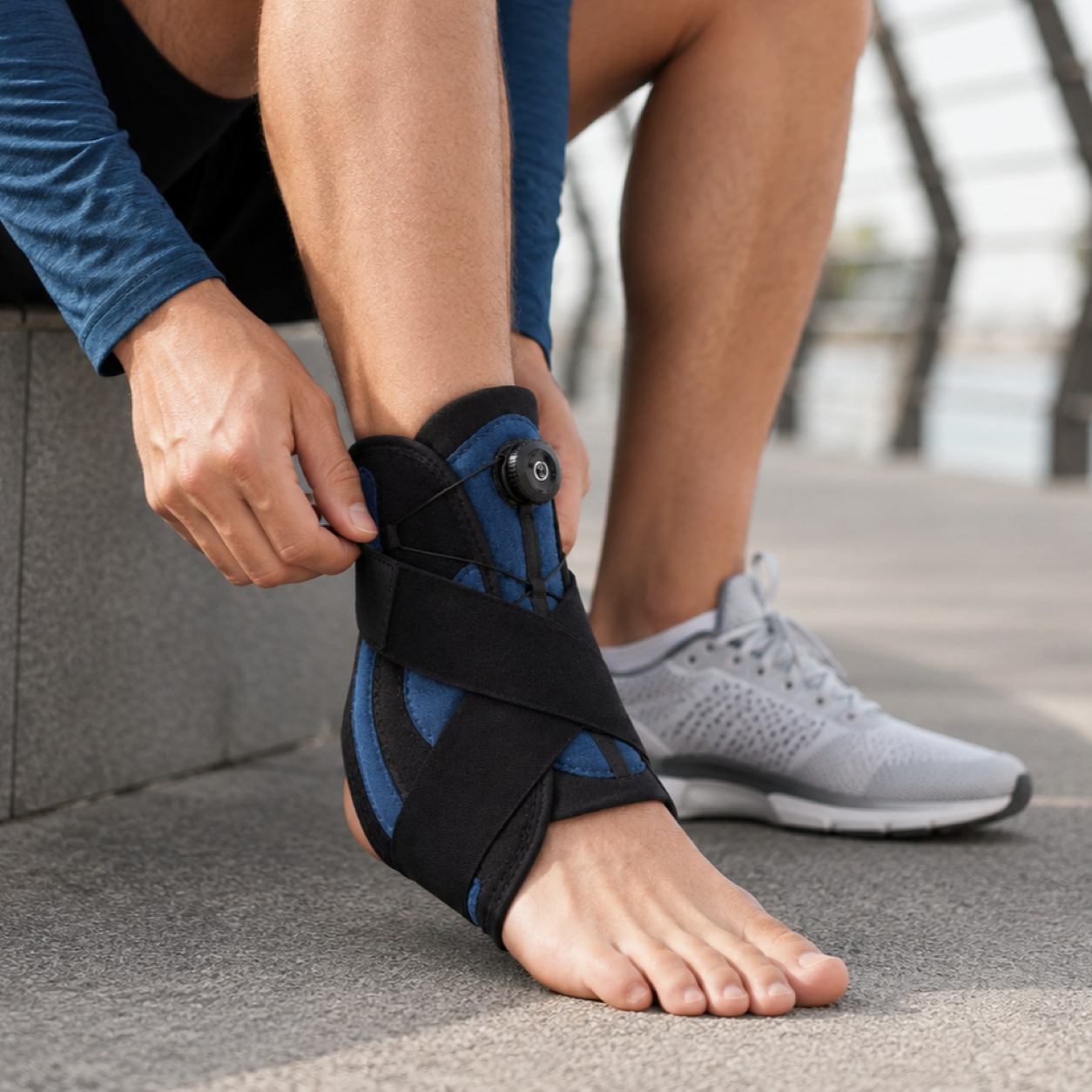 Celrien | Ankoraid Adjustable Pressurized Ankle Support