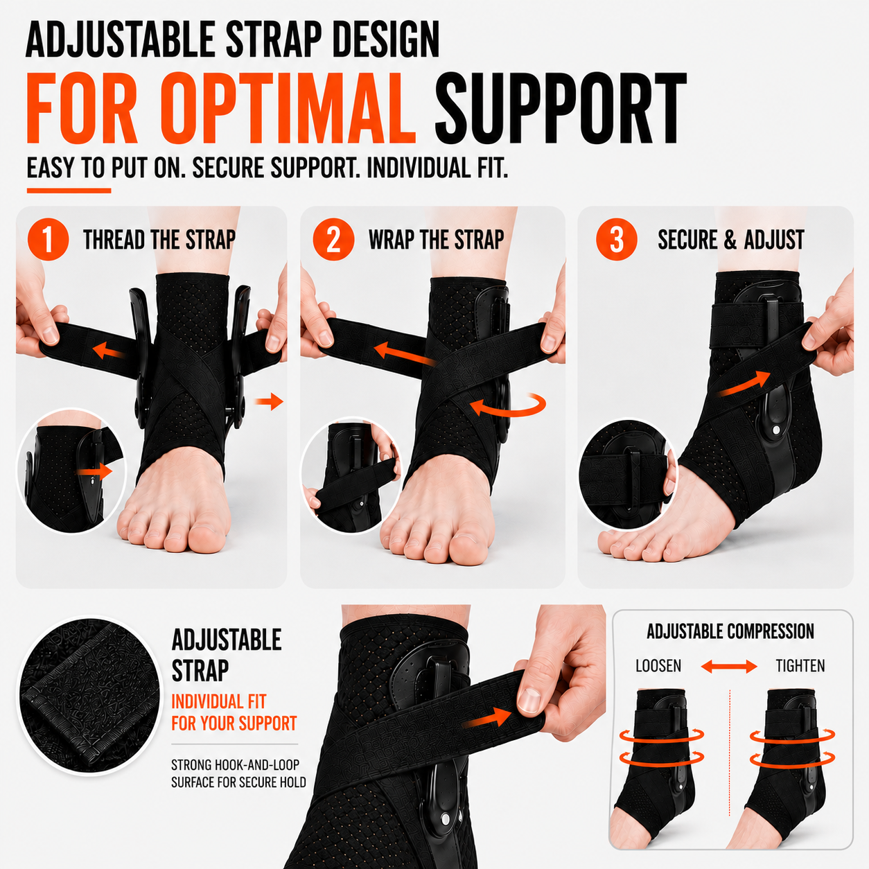 Celrien | Ankuraid Adjustable Ankle Support Brace