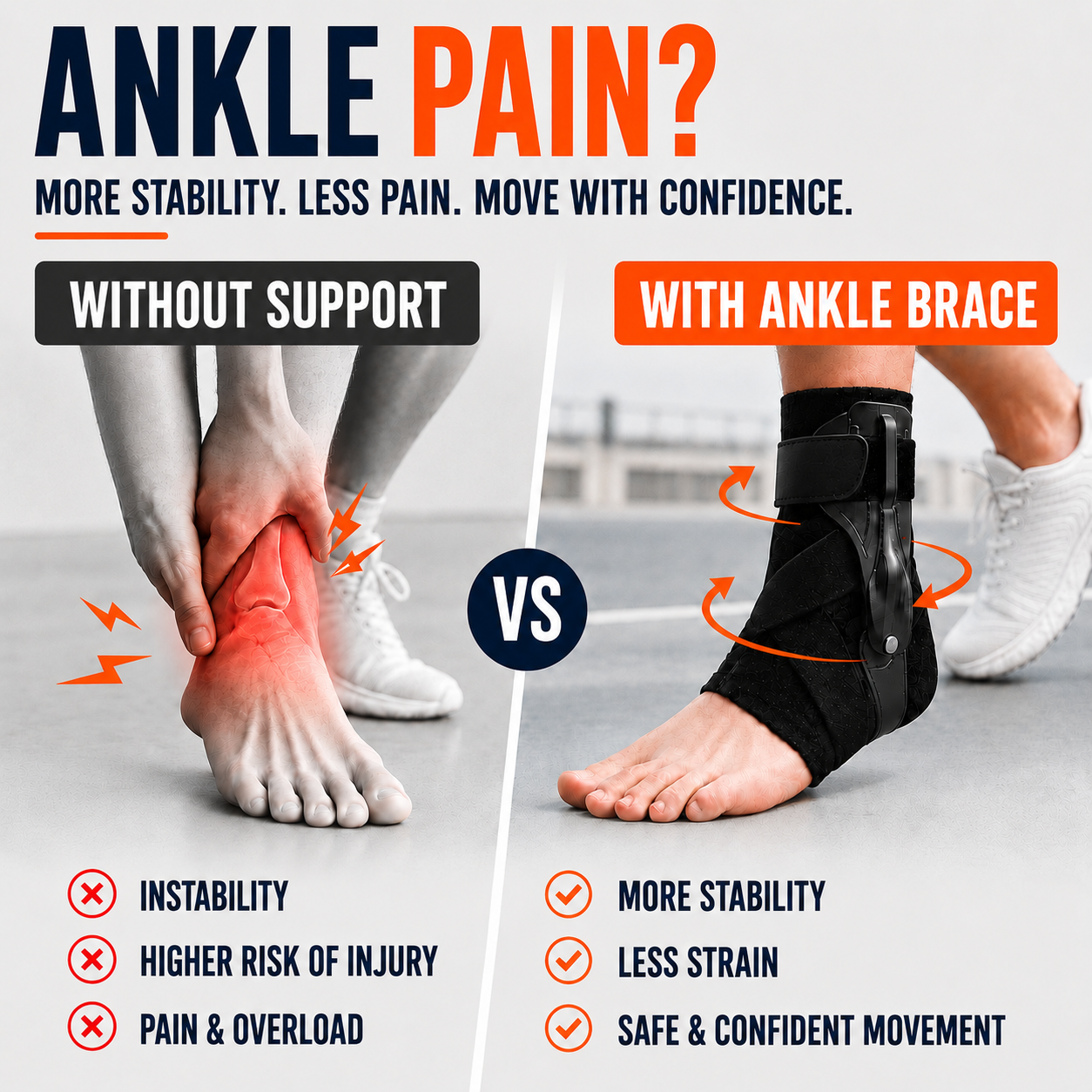 Celrien | Ankuraid Adjustable Ankle Support Brace