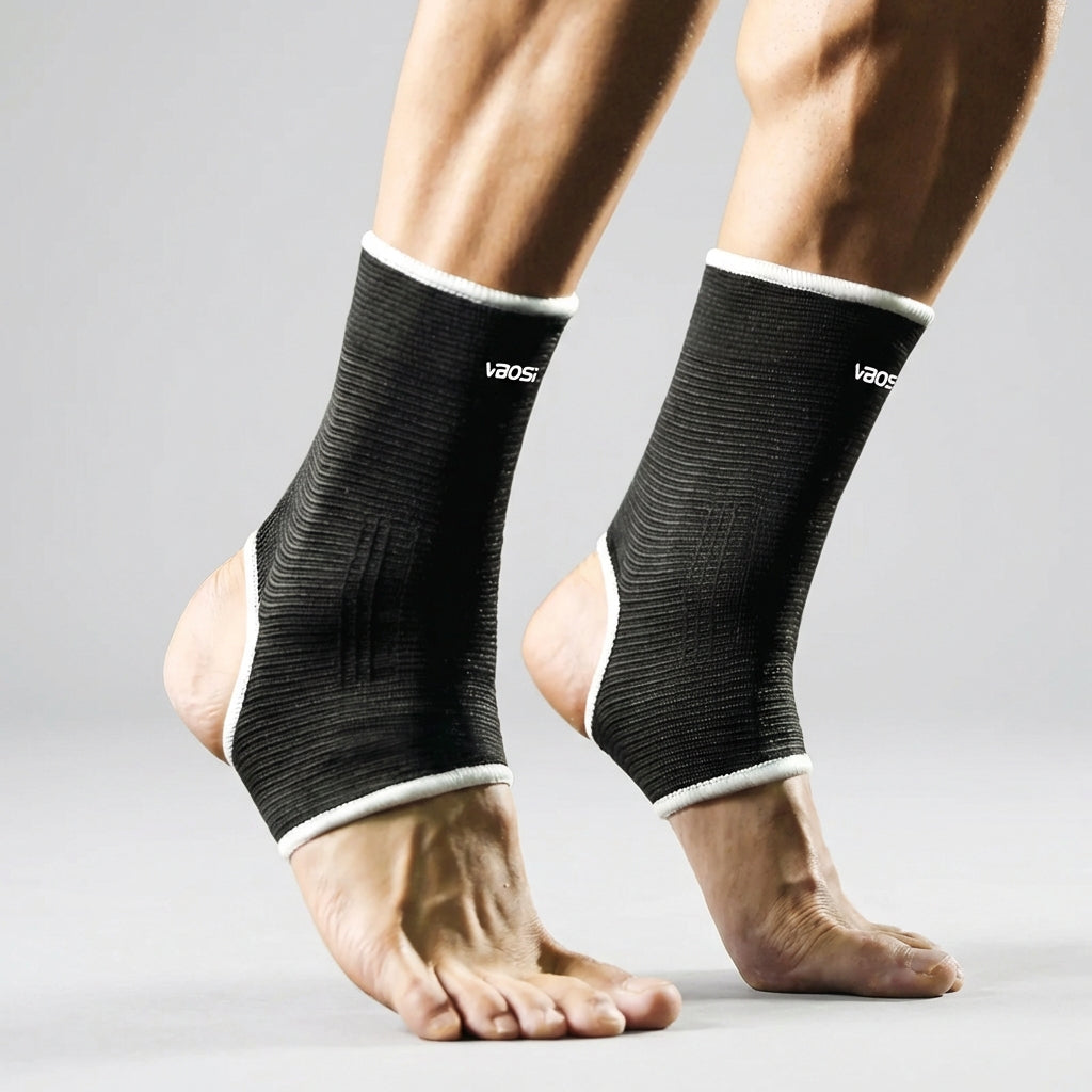 Breathable ankle brace with lightweight compression for sports and everyday support