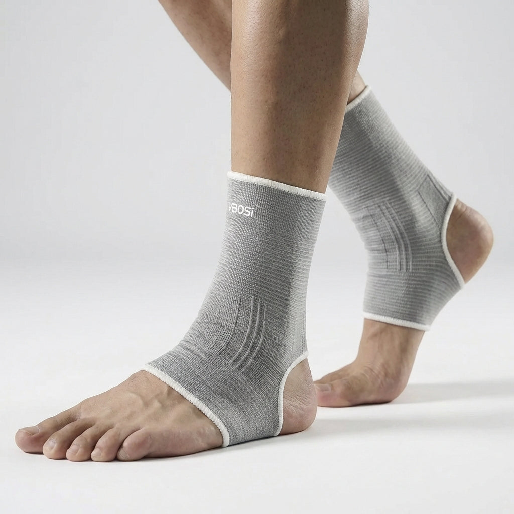 Breathable ankle brace with lightweight compression for sports and everyday support