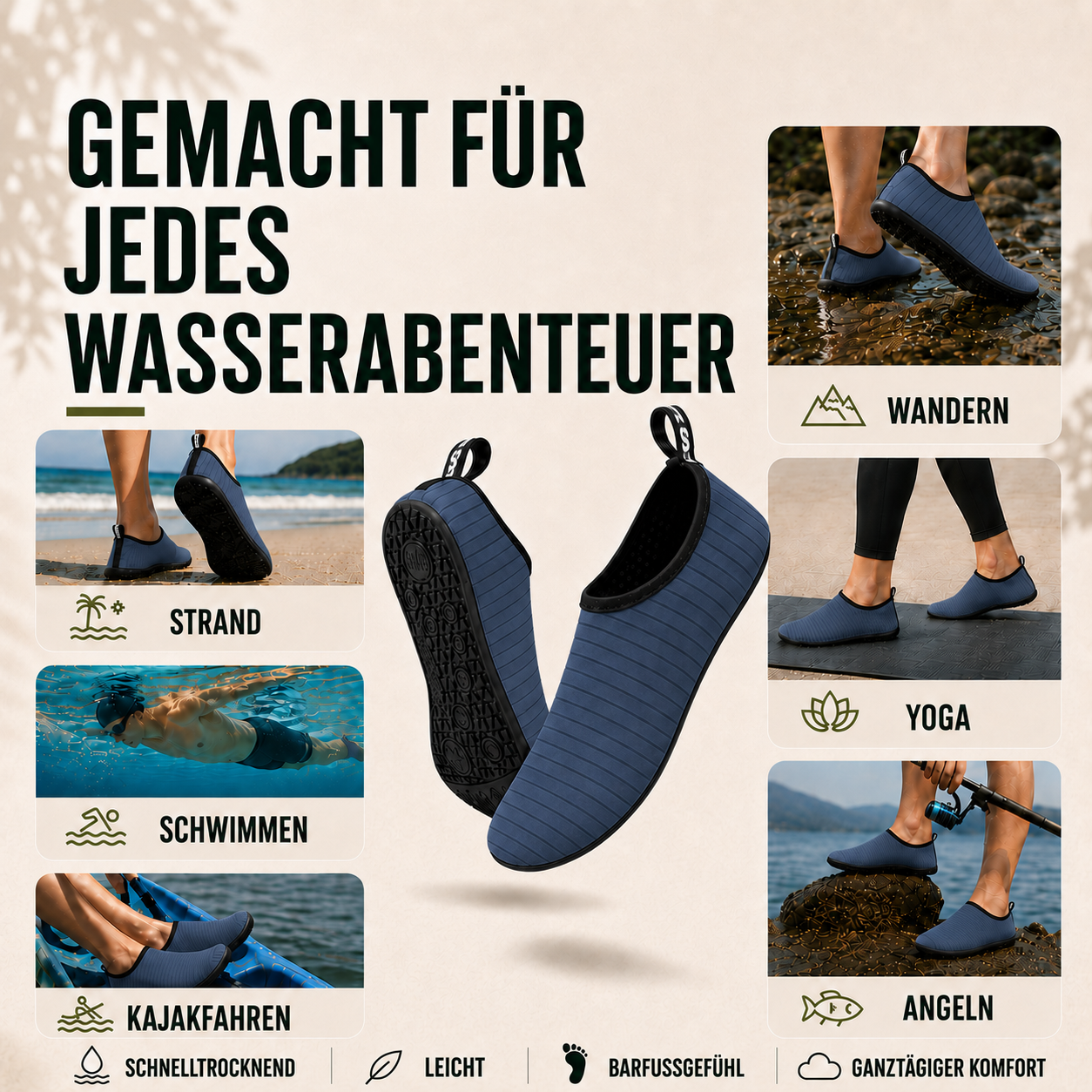 Celrien | Aquglide Barefoot Water Shoe