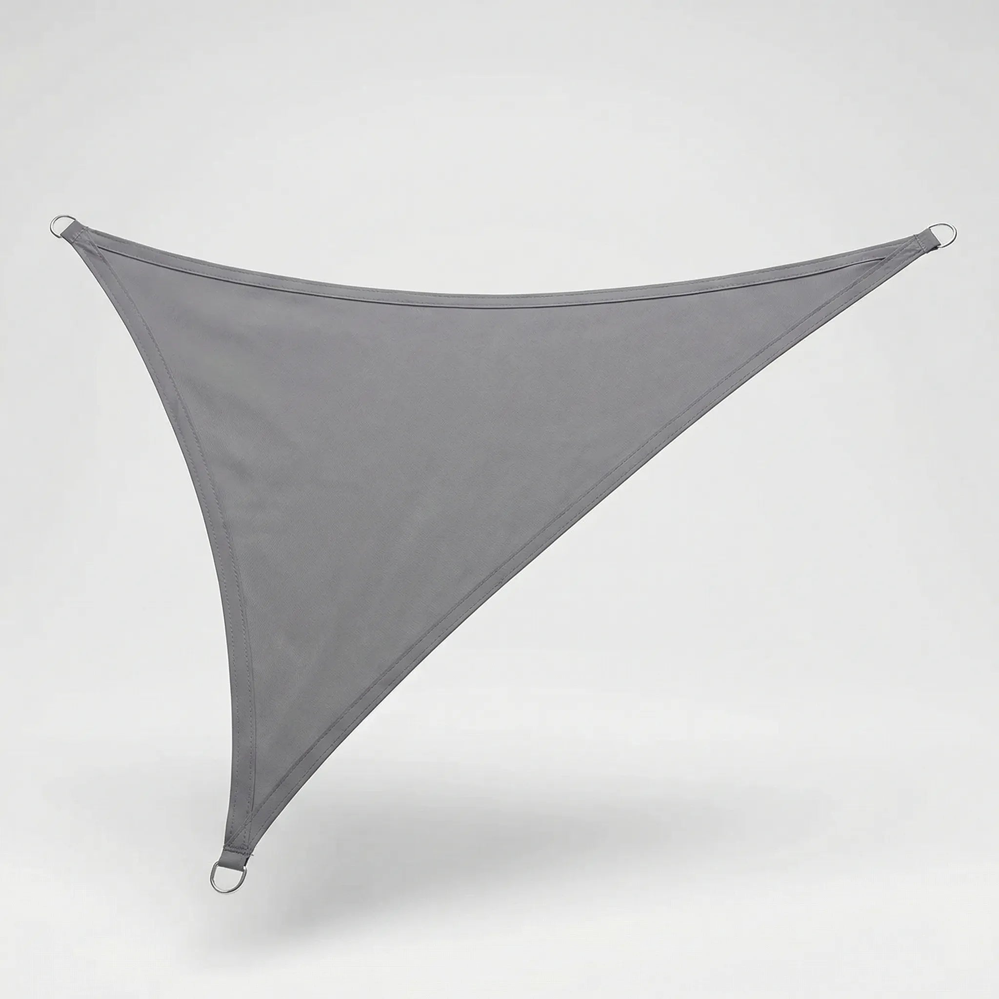 Triangular sun shade sail with waterproof coverage for patio