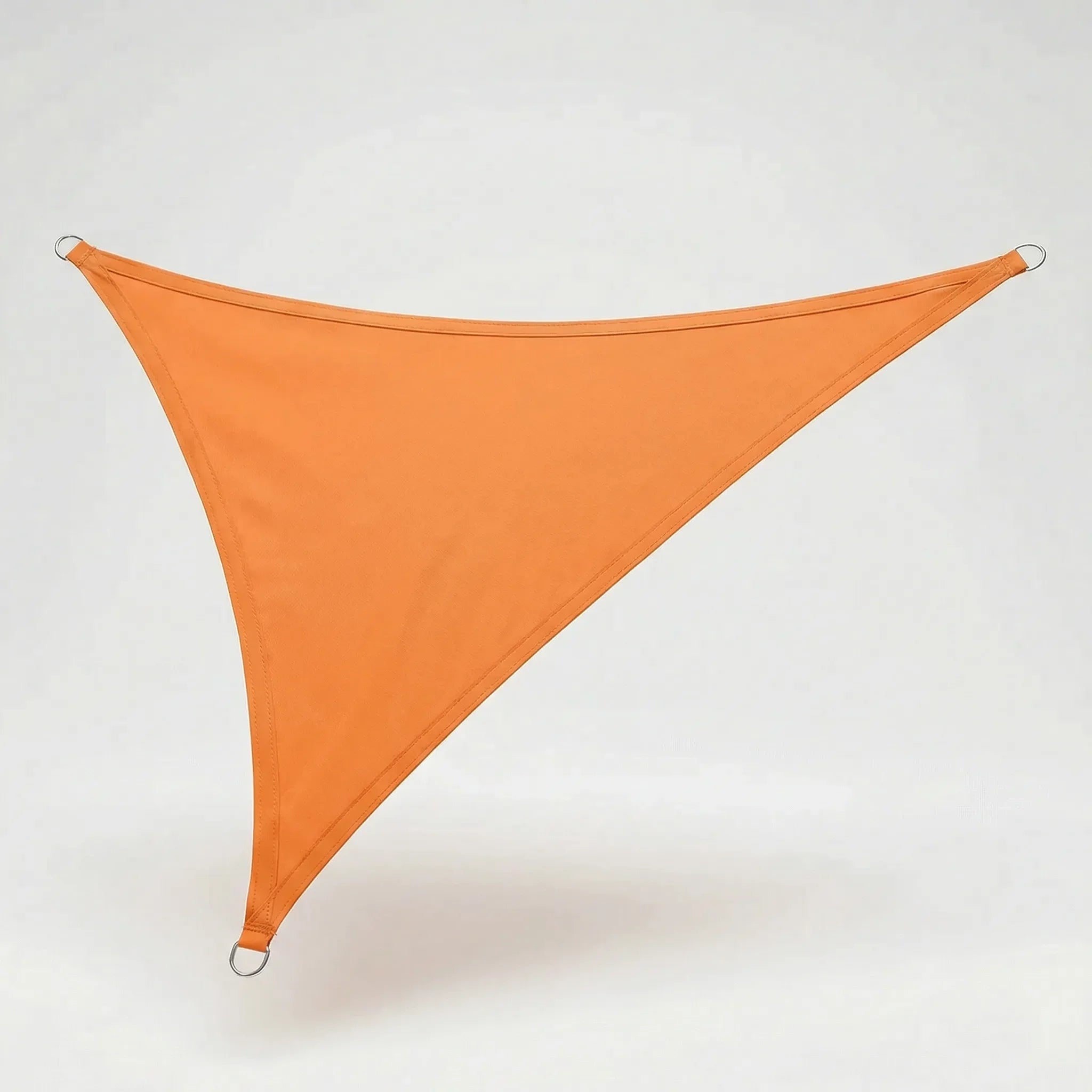 Triangular sun shade sail with waterproof coverage for patio