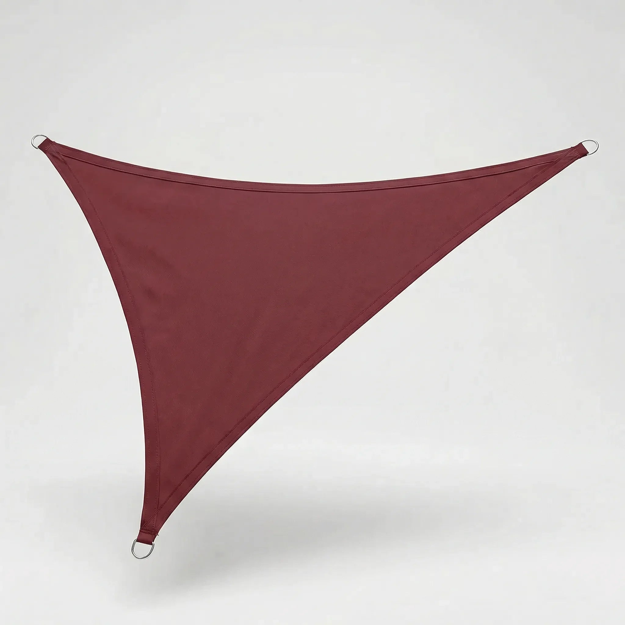 Triangular sun shade sail with waterproof coverage for patio