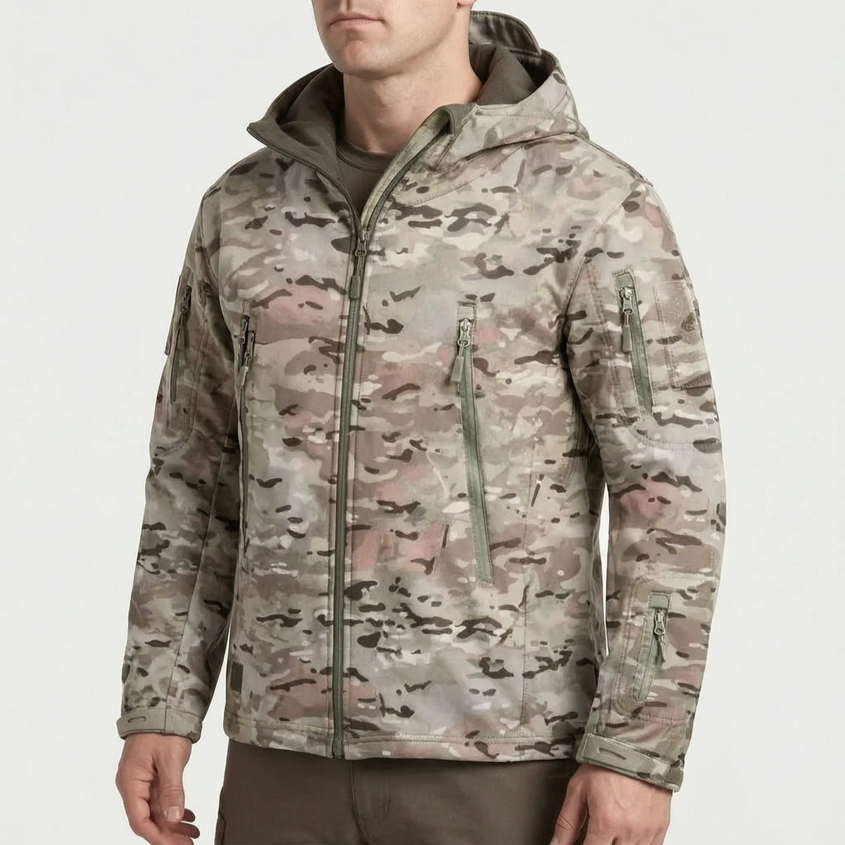 Nordspur | Avenzo Tactical Hooded Soft Shell Jacket