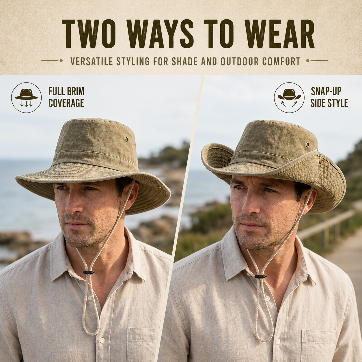 Celrien | Brimmen Wide Brim Outdoor Hat