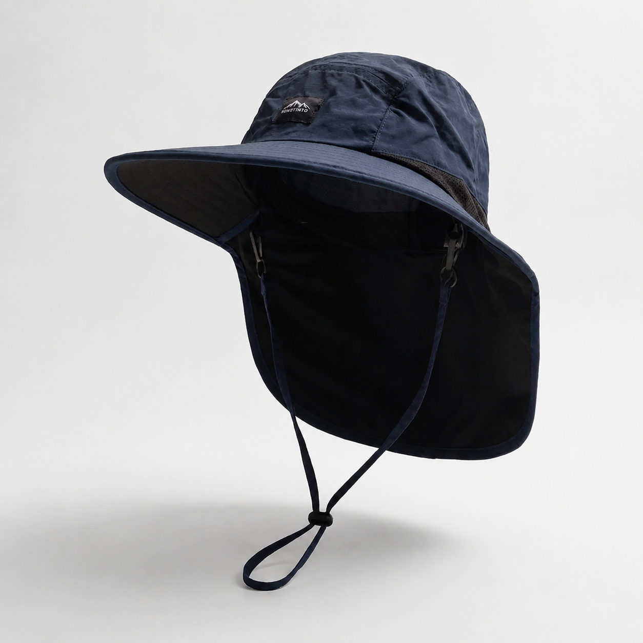 Celrien | Brimwick Wide-Brim Hat With Neck Flap