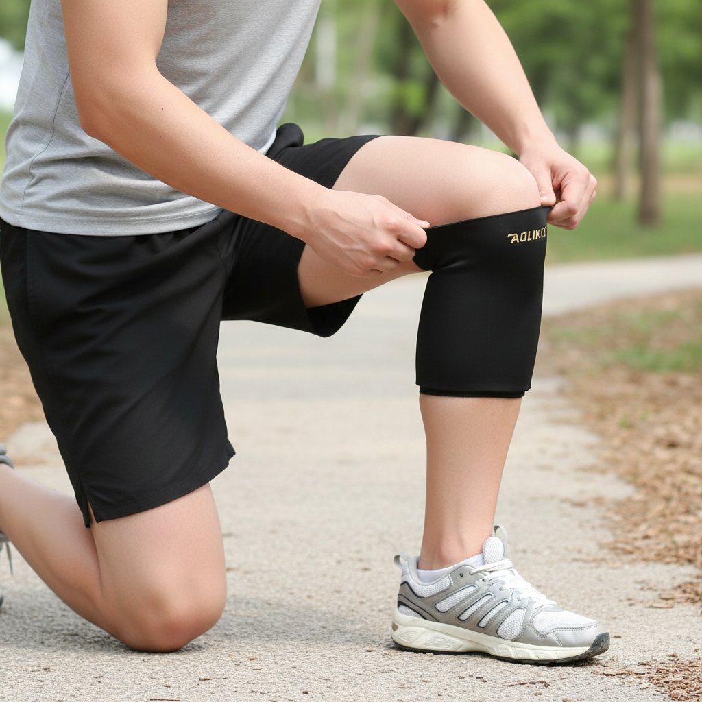 Calf compression sleeve 360-degree thermotherapy non-slip